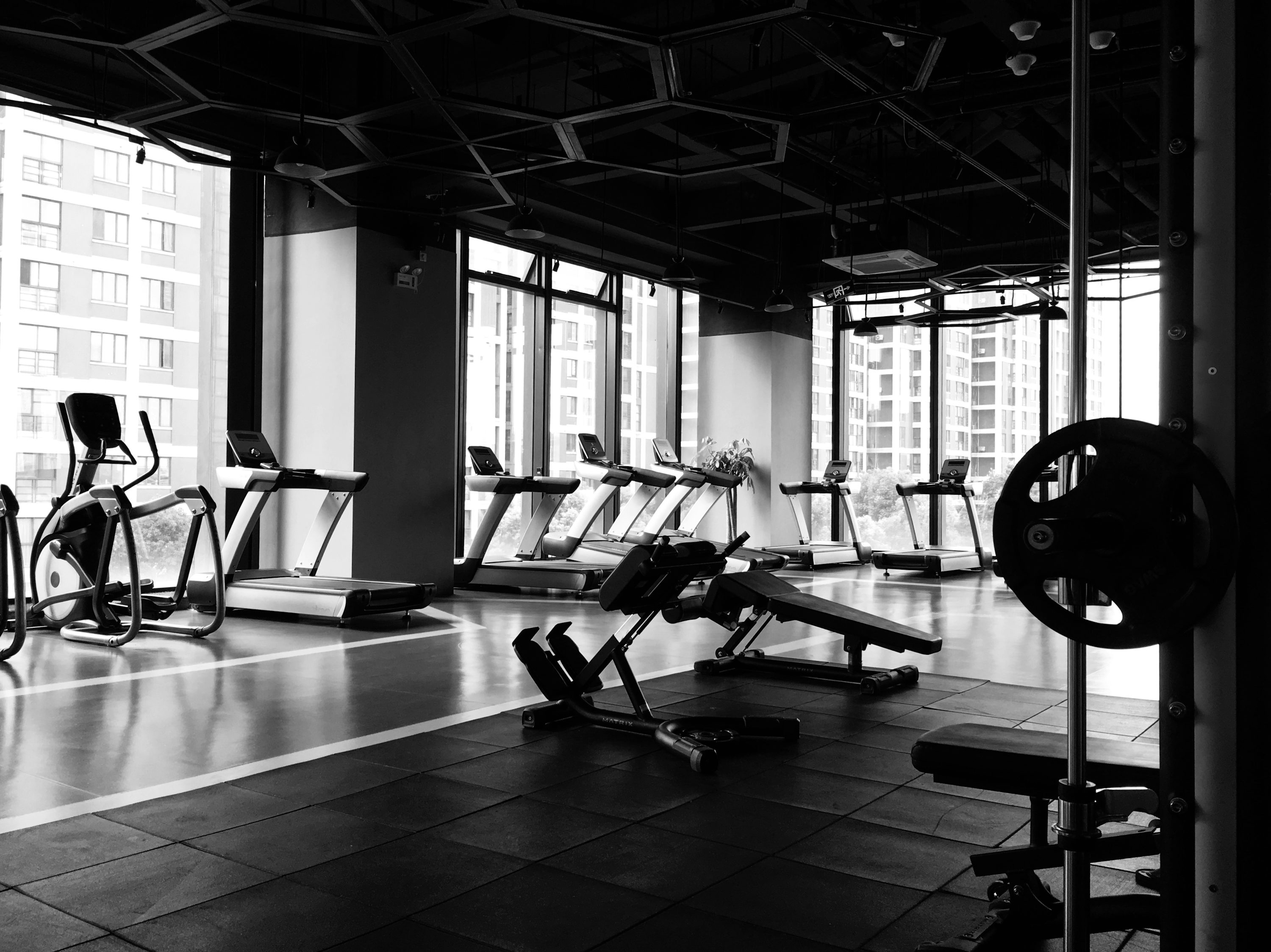Inside the Ascendis MMA & Fitness training facility in Germiston